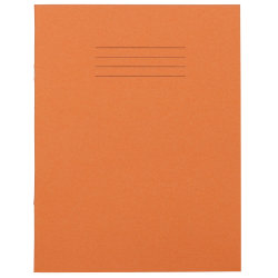 7mm Squared 64-Page A4 Exercise Books Orange 50 Per Pack - Small ...