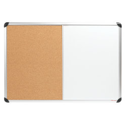 Office Depot Cork/Magnetic Whiteboards Aluminium Frame 600H x 900Wmm ...